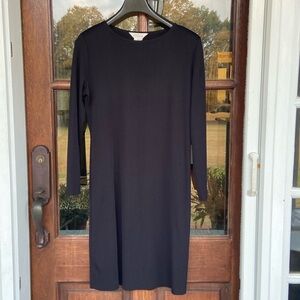 Exclusively Misook. Black sheath‎ dress. Size Medium
